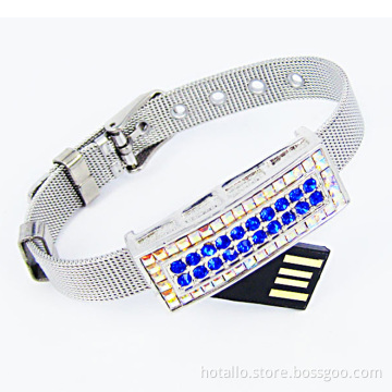 Crystal Bracelet USB Flash Drive Memory Pen Driver
